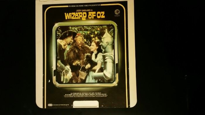 Laserdisc Wizard of Oz
