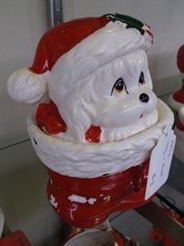 Vintage Christmas Decorations, ceramics, lights, ornaments