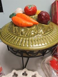 Mid Century pottery, crock pot, hull vase, planters