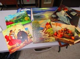 Vintage Litho Art Work