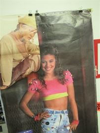 Disney posters, bands, cars, girls, Alyssa Milano