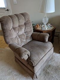 $50  Brown recliner chair