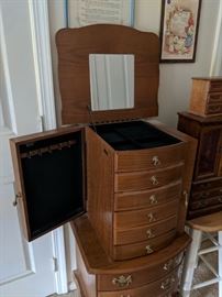 $50   Jewelry chest