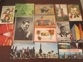 Vintage postcards