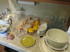 Vintage Pyrex and Fire King