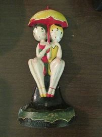 Hubley "Bathing Beauties" iron doorstop by Anne Fish