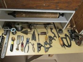Antique and vintage tools