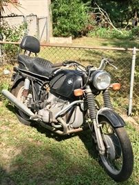 Vintage BMW Motorcycle