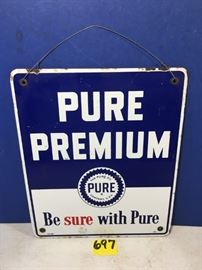 Vintage Pure Premium Sign