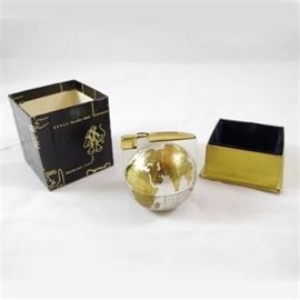 Mid-Century Shaw-Barton Promotional Globe Table Lighter