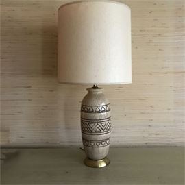 Mid-Century Bitossi Style Occasional Lamp