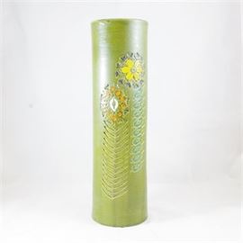 Bitossi Ceramic Cylindrical Vase