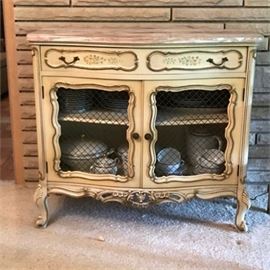 Vintage French Provincial Cabinet