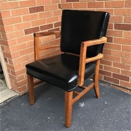 MId-Century Double Arm Occasional Chair