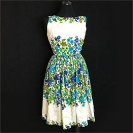 Vintage 1960's Malia Hawaii Dress