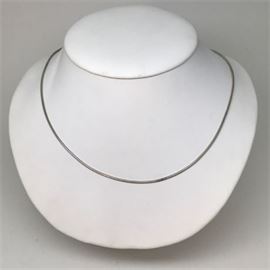 Sterling Silver Snake Chain Necklace