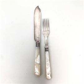 Antique Atkins Brothers Sheffield Flatware service for six (6)