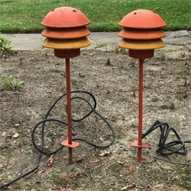Vintage Metal Pathway Lights
