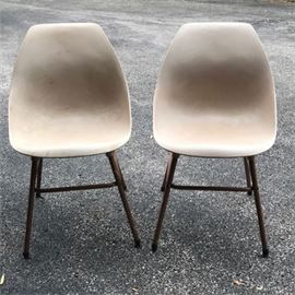 Mid-Century Molded Plastic Chairs