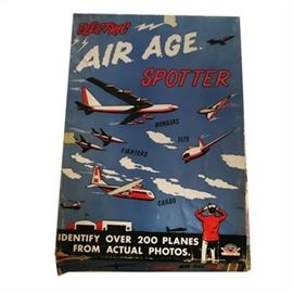 Vintage 1950s Electric Air Age Spotter Game