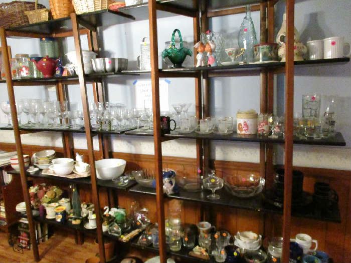 Glassware, Bowls, Decorations, Shot Glasses, Lidded Dishes, Baskets
