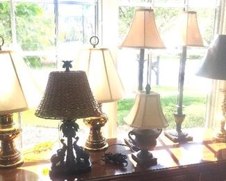 Various Table Lamps