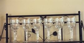 12 Waterford Marquis wine glasses