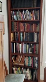 Lots of books in this great sale. Plus the bookcases are for sale also. 