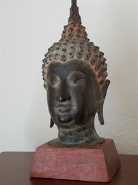 Some of the many Buddha style Statuary