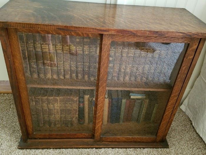 Antique Lawyer's Cabinet/Bookcase w/history