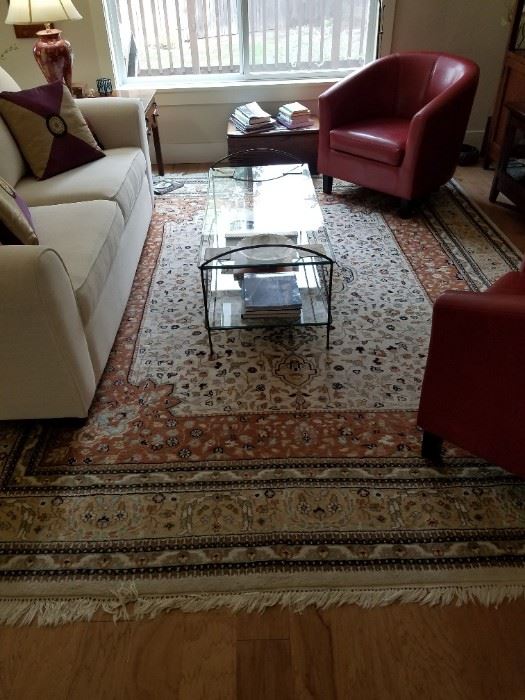 100% wool handknotted Persian Rug 