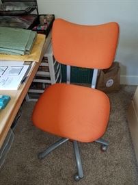 Orange Desk Chair