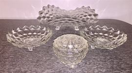 Fostoria footed dishes