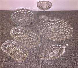 Fostoria serving pieces