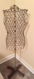 Vintage dress form