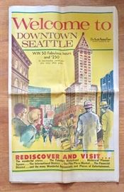 1960’s Seattle newspaper