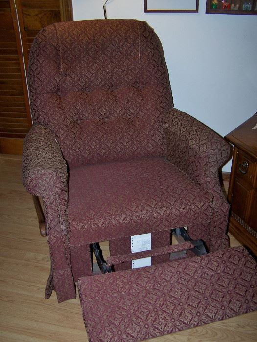 Nice Upholstered La-Z-Boy Recliner- We've got two of these!