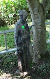 Cement statue