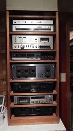 MUSIC ROOM FULL OF ELECTRONICS AND MUSIC ACCESSORIES