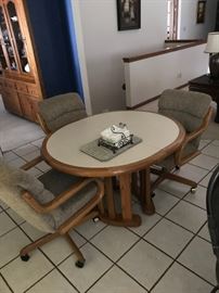Breakfast table and chairs 