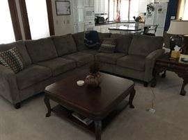 Nice l shaped soft sectional - beautiful shape