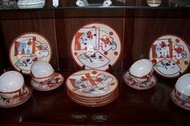 Japanese dessert set