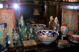 Mud men, Imari, jade