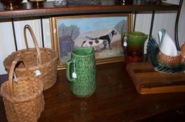 Baskets, country crocks
