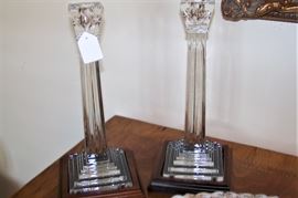 Waterford candlesticks