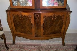 French chine cabinet