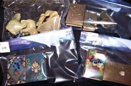 More boxes, match boxes, etc.