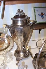1930's Coffee pot, bakelite handles