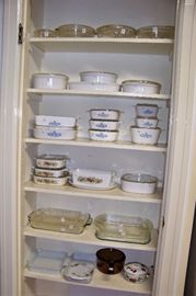 Corning, pyrex, etc.