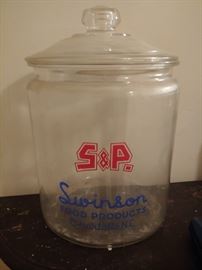 Vintage S & P Swinson Cracker Jar